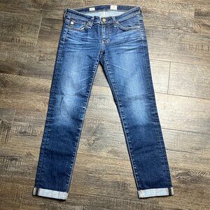 Adriano Goldschmied AG Skinny Blue Jeans Pants Denim ((size 26R))
